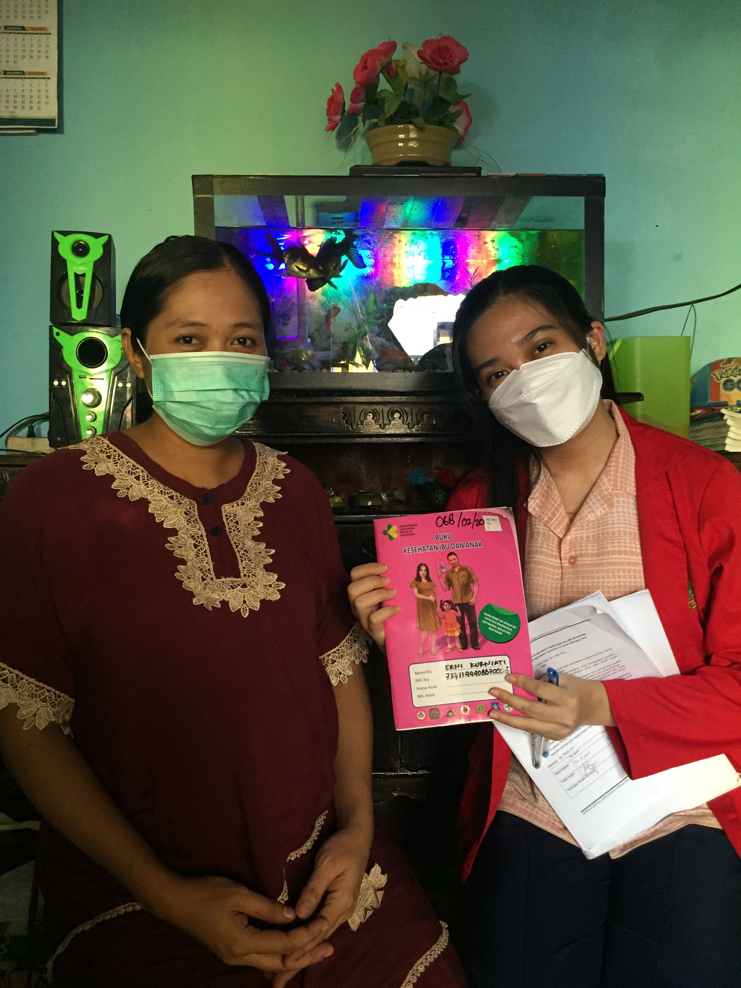 Kunjungan Pertama Program 1000 Hari Awal Kehidupan di Rumah Ibu Erni